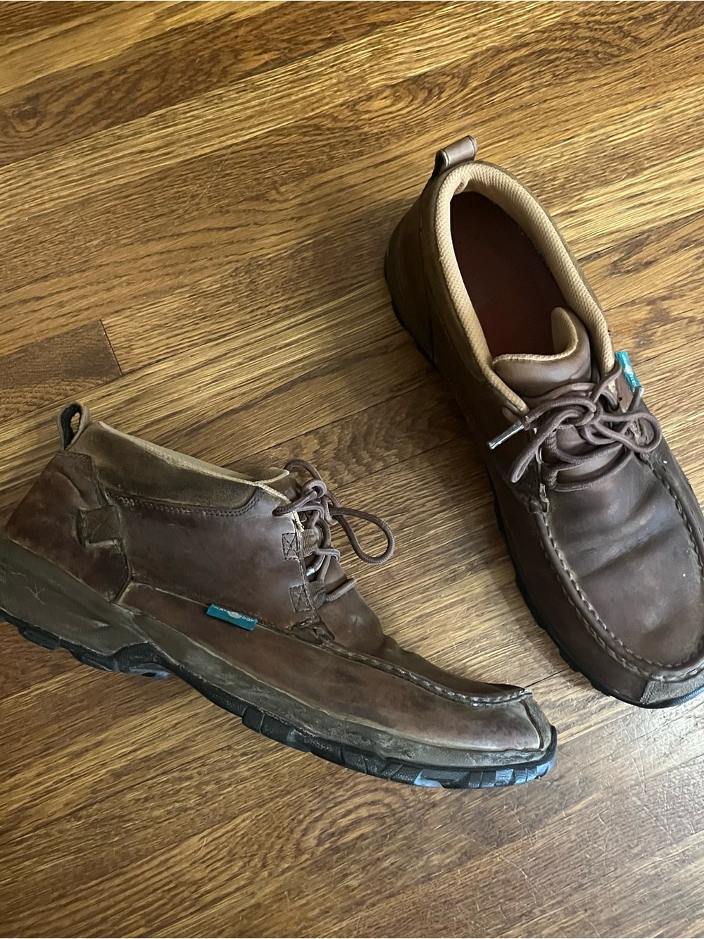 Twisted X Hiker chukka boots men’s 13 MHKW002 lace up leather